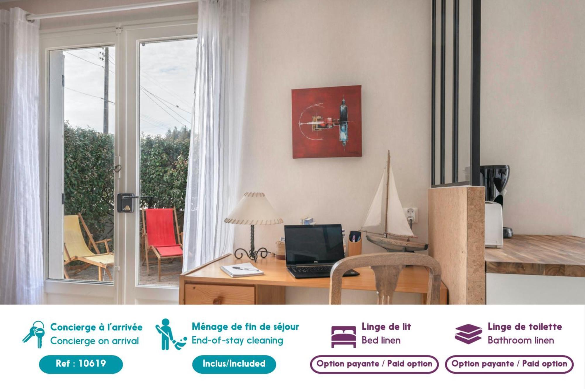 Maison Avec Jardin A 140M De La Plage Сен-Мишель-Шеф-Шеф Экстерьер фото